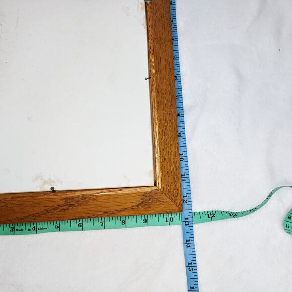 Pink Peony Watercolor Wood Framed Matted Unsigned - Picture 7 of 7